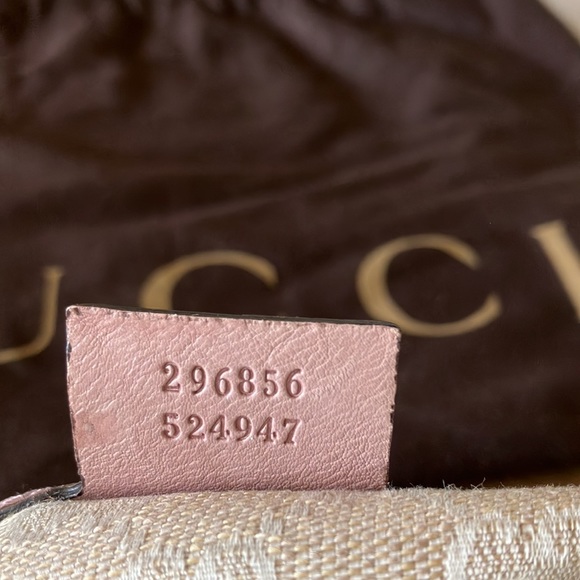 Gucci Soft Stirrup Leather Top Handle Bag – Blush Pink, Gold Hardware - Picture 9 of 9